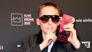 Filow bei der 26. Verleihung der 1Live Krone 2025 im Lokschuppen. Bielefeld