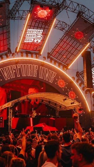 Der Open Air Floor auf der NATURE ONE